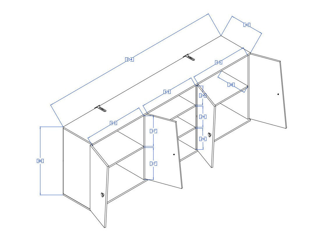 Mēbeļu komplekts 327114