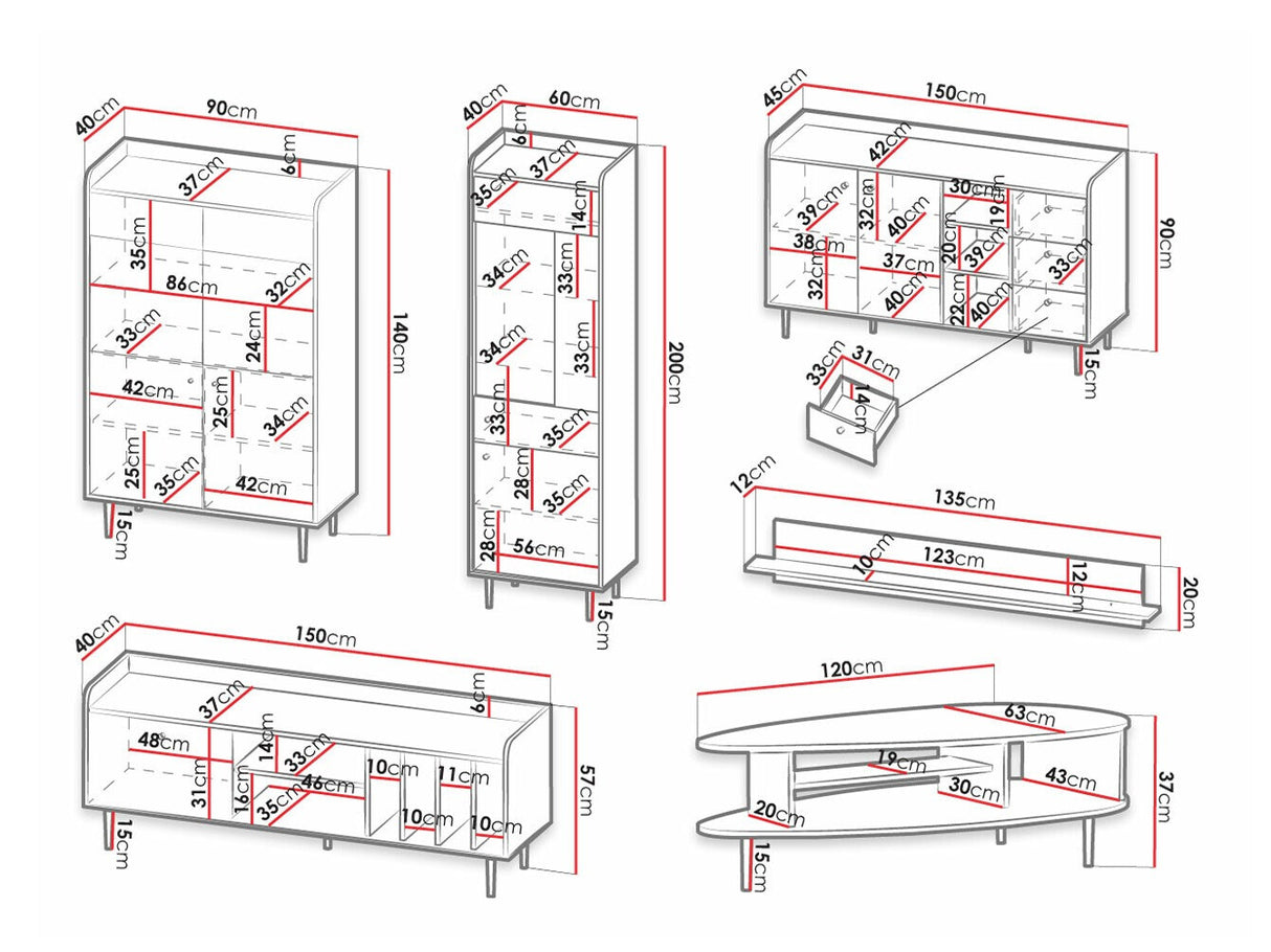 Viesistabas komplekts 453984