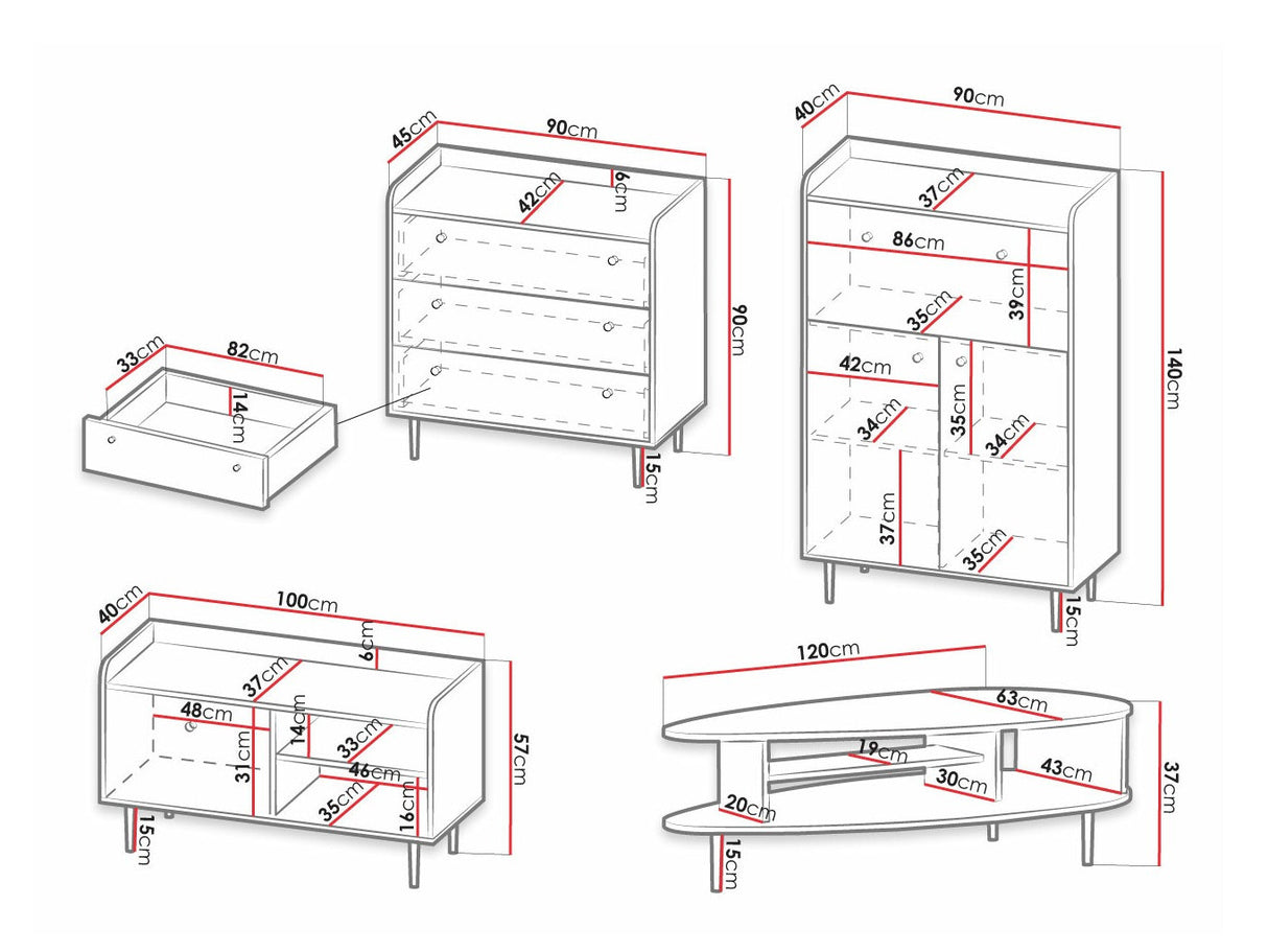 Viesistabas komplekts 454009