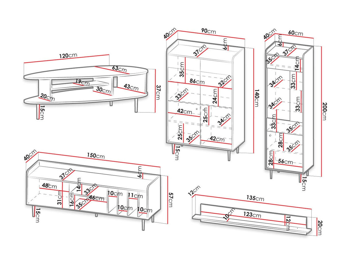 Viesistabas komplekts 454017