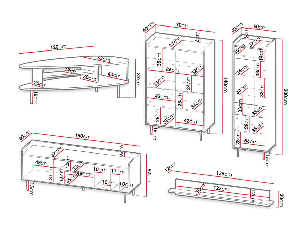 Viesistabas komplekts 454017