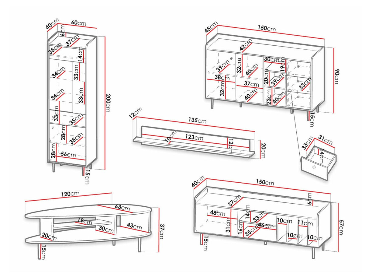 Viesistabas komplekts 454028