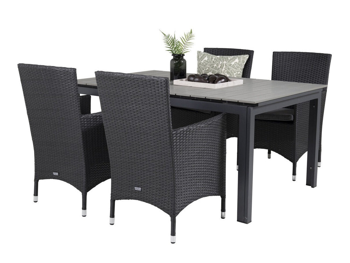 Galds un krēslu komplekts 421395