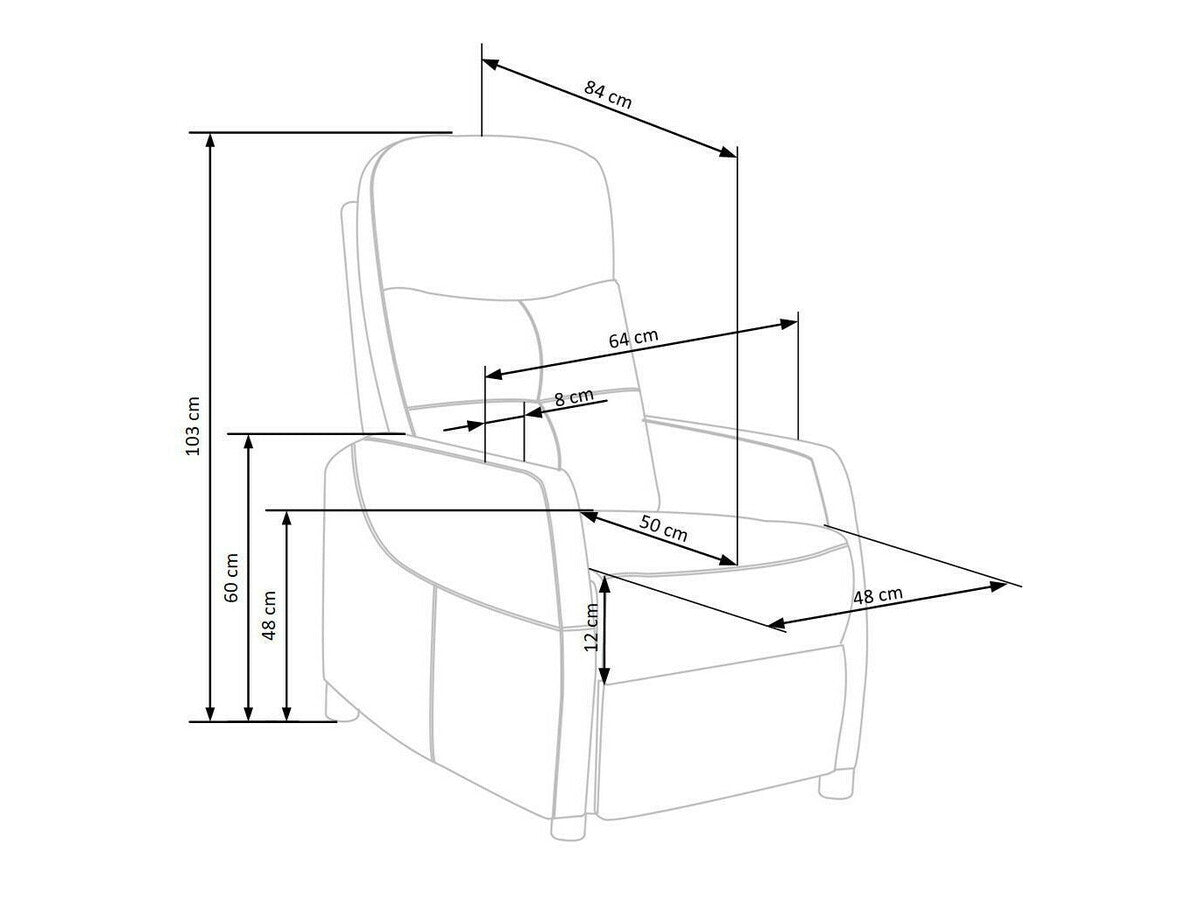 Krēsls reglainer 309089