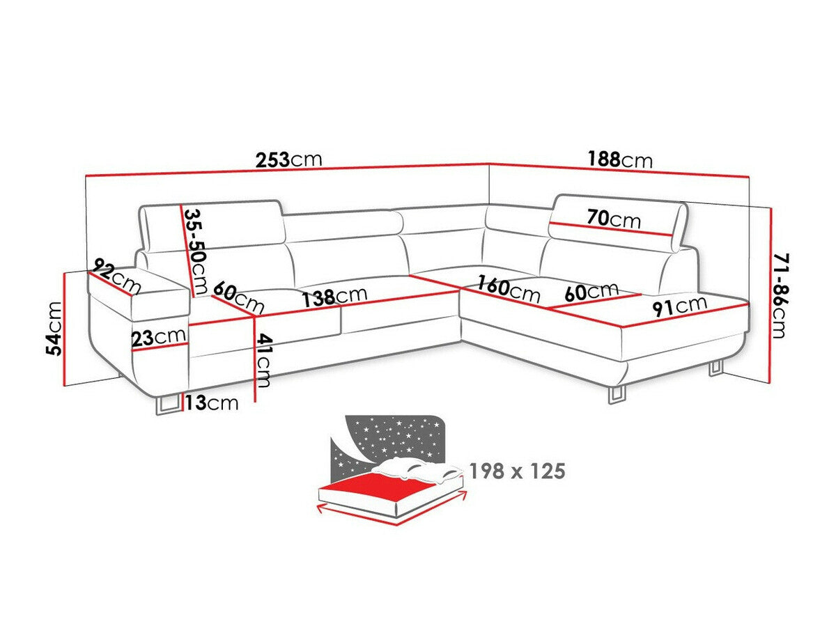 Stūra dīvāns 291455