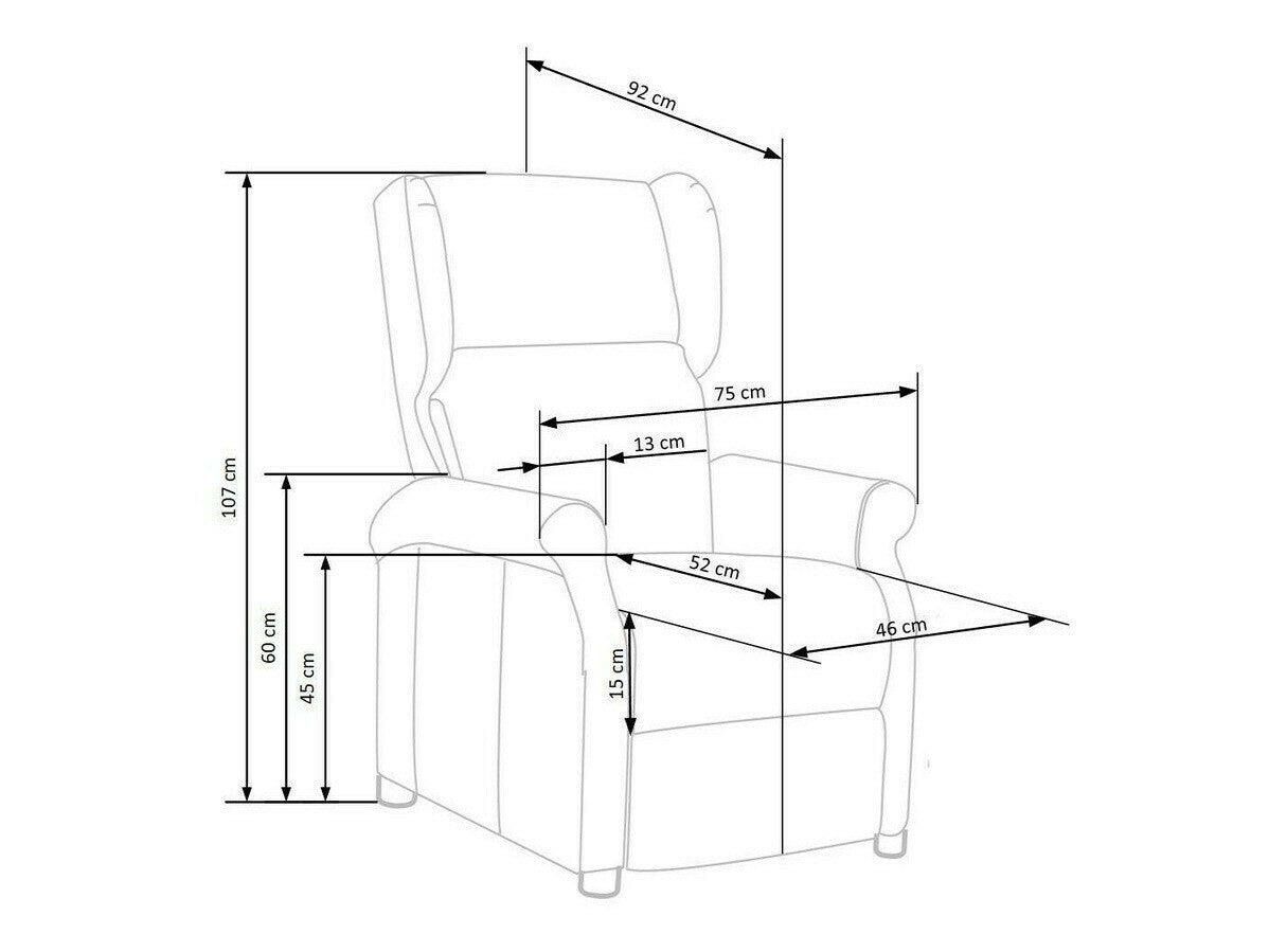 Krēsls reglainer 240210
