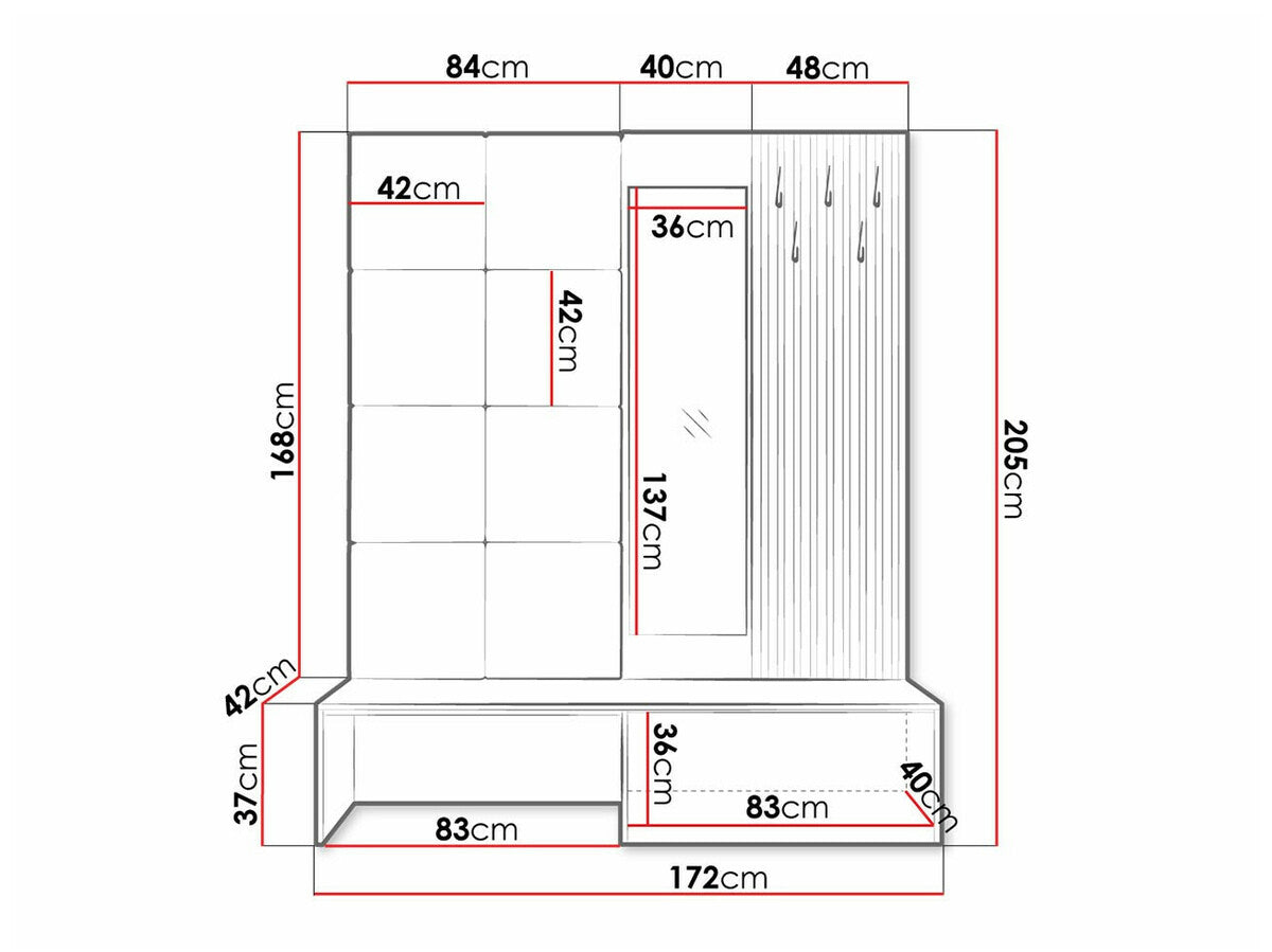 Priekšnama komplekts 469767