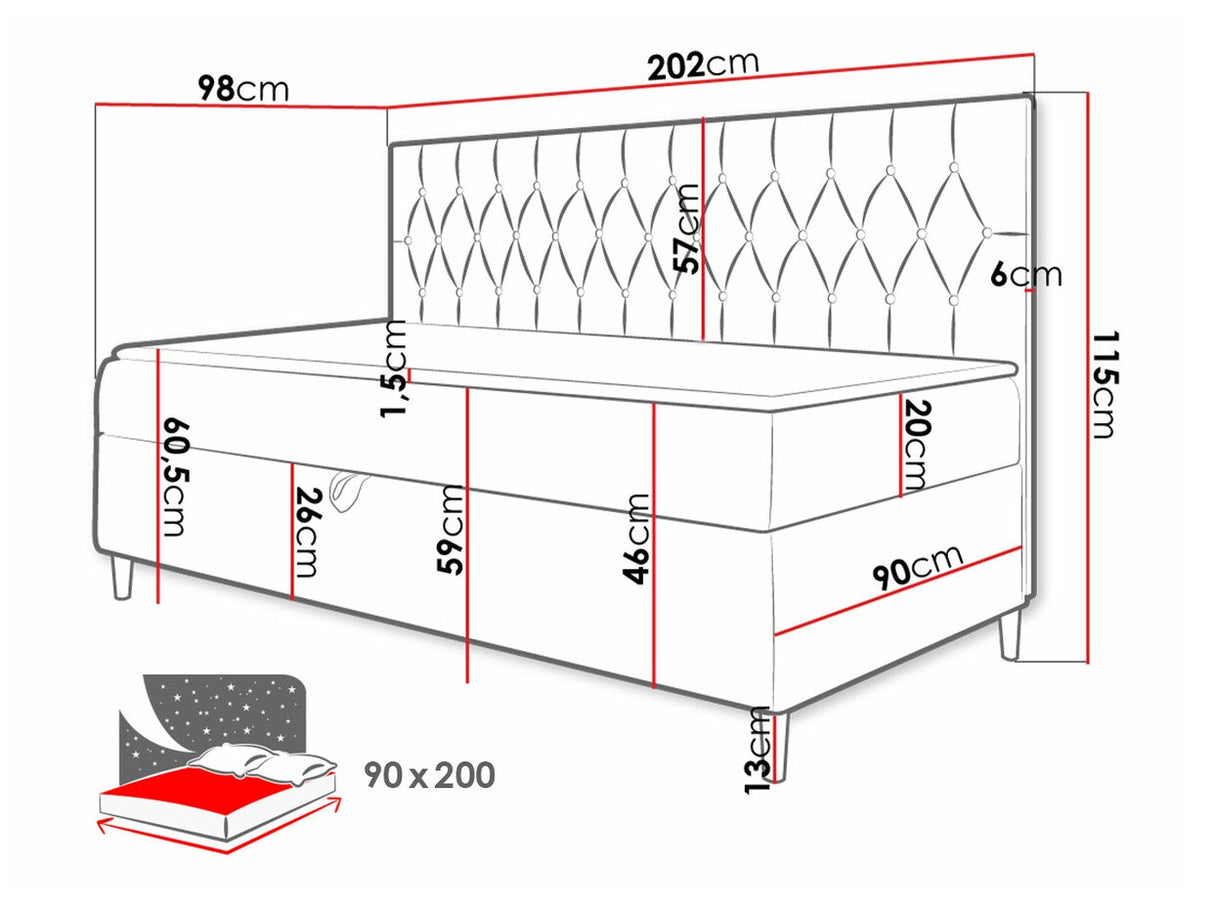 Kontinentālā gulta 469824