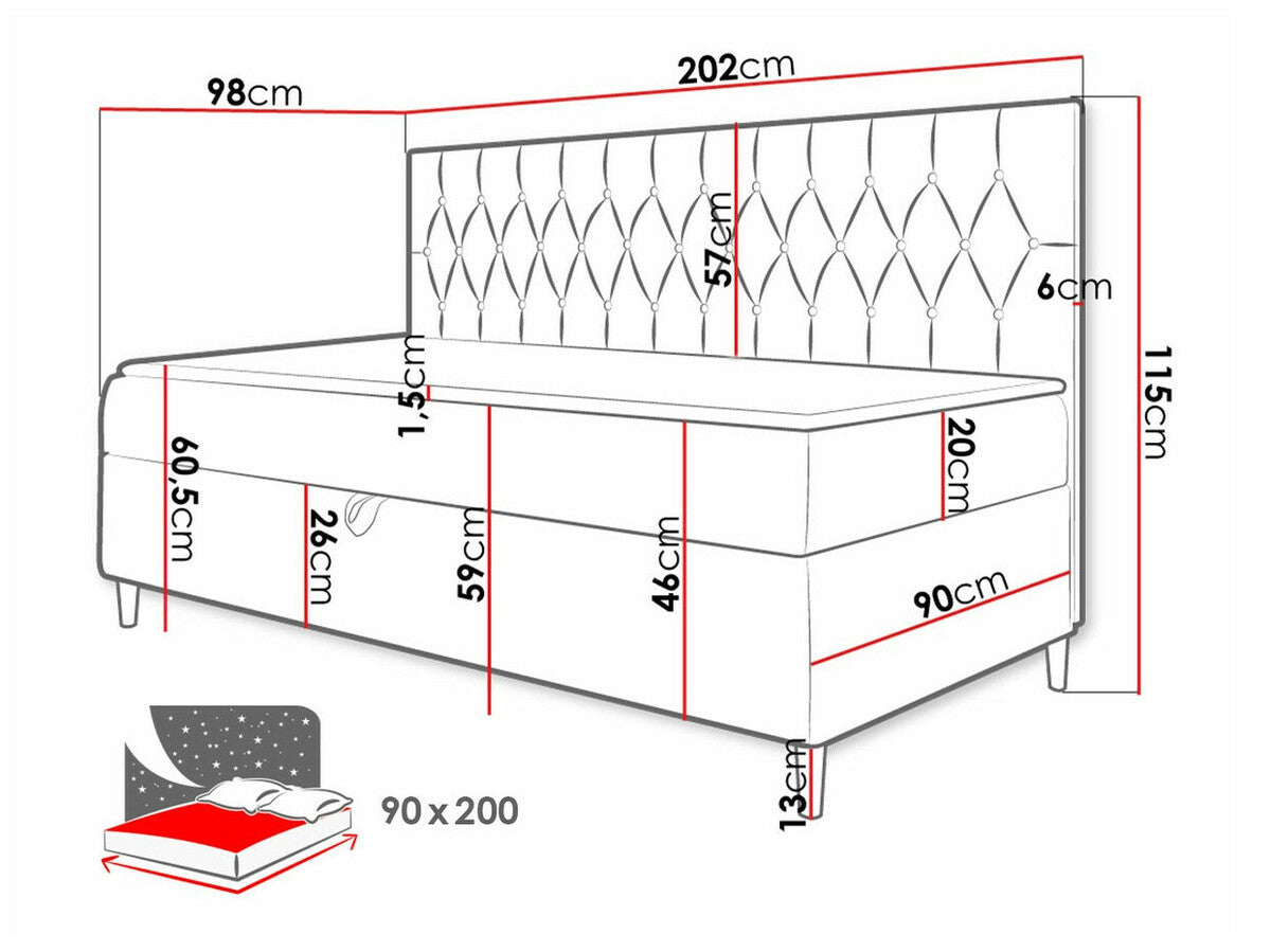 Kontinentālā gulta 469824