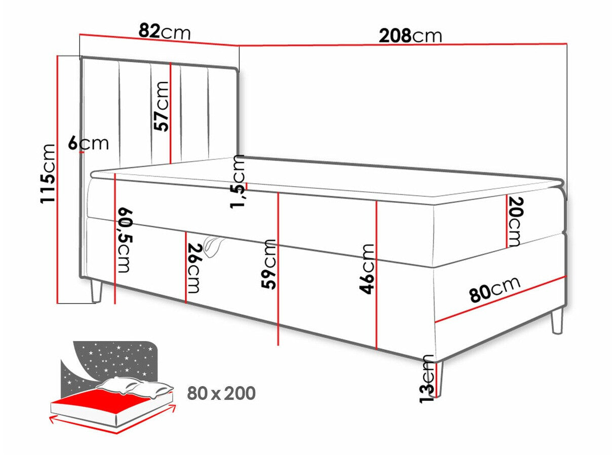 Kontinentālā gulta 470258
