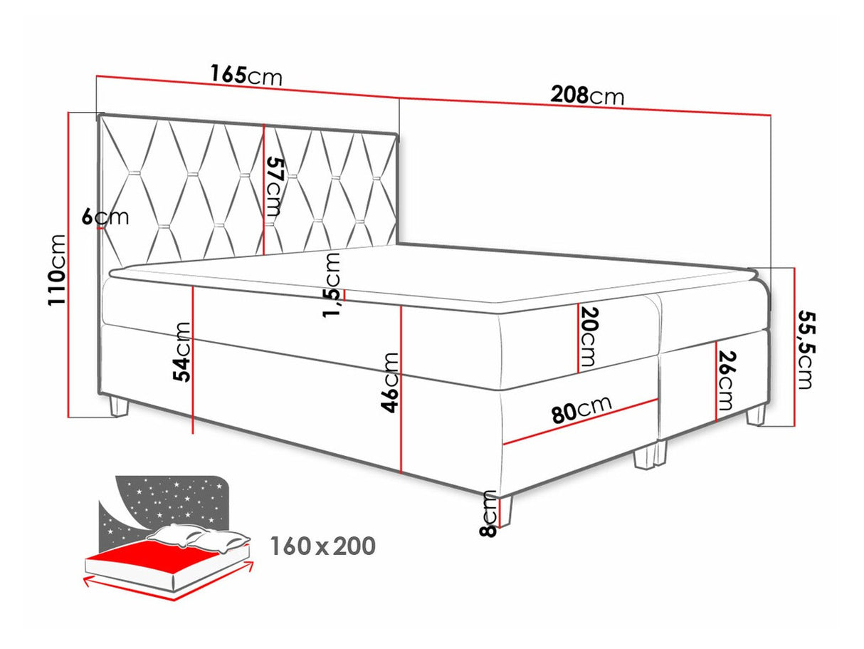Kontinentālā gulta 471325