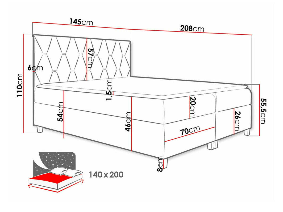 Kontinentālā gulta 471325