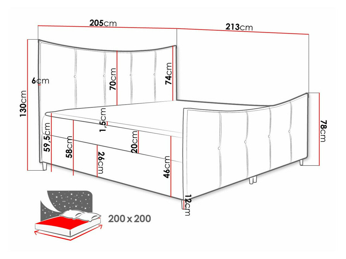Kontinentālā gulta 471355