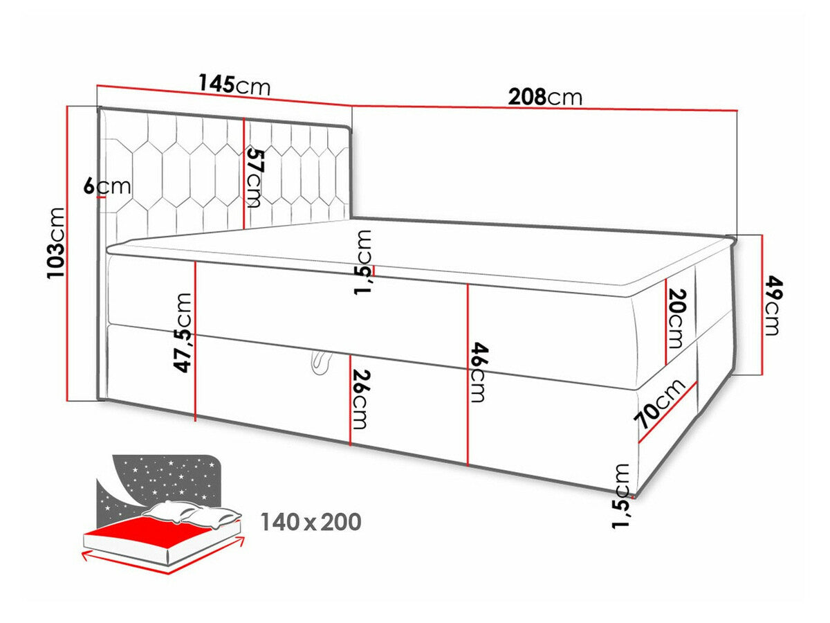 Kontinentālā gulta 472177