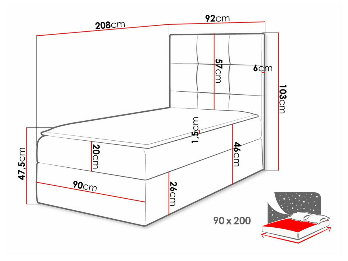 Kontinentālā gulta 472123
