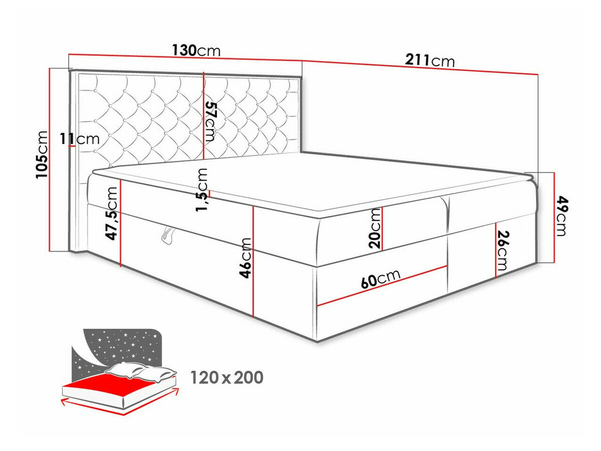 Kontinentālā gulta 472229
