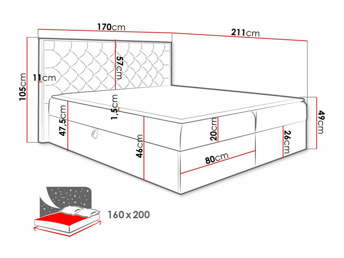 Kontinentālā gulta 472229
