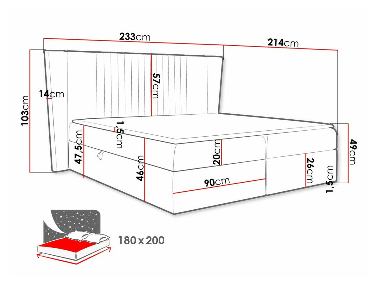 Kontinentālā gulta 472636