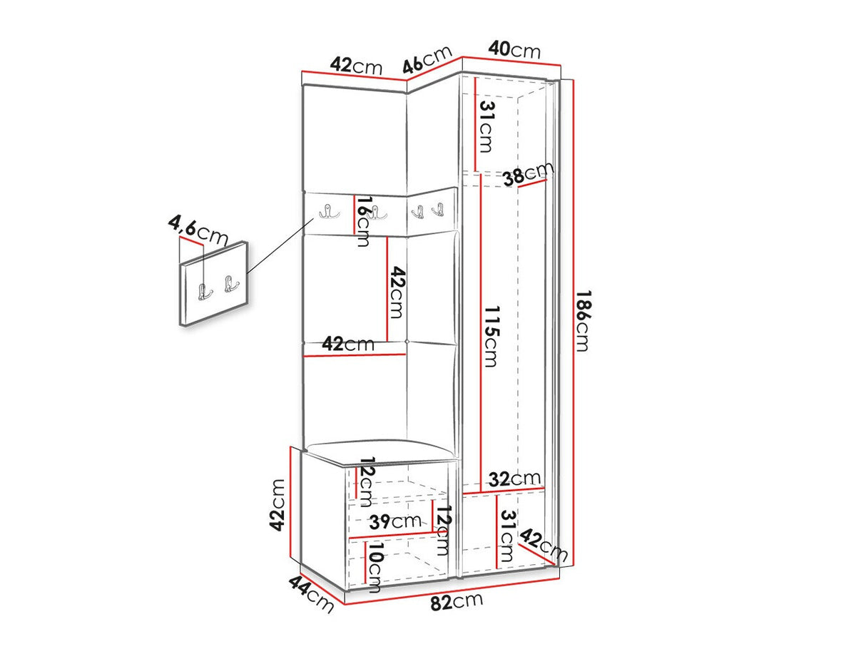 Priekšnama komplekts 474972