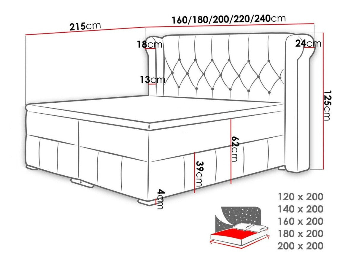 Kontinentālā gulta 209351