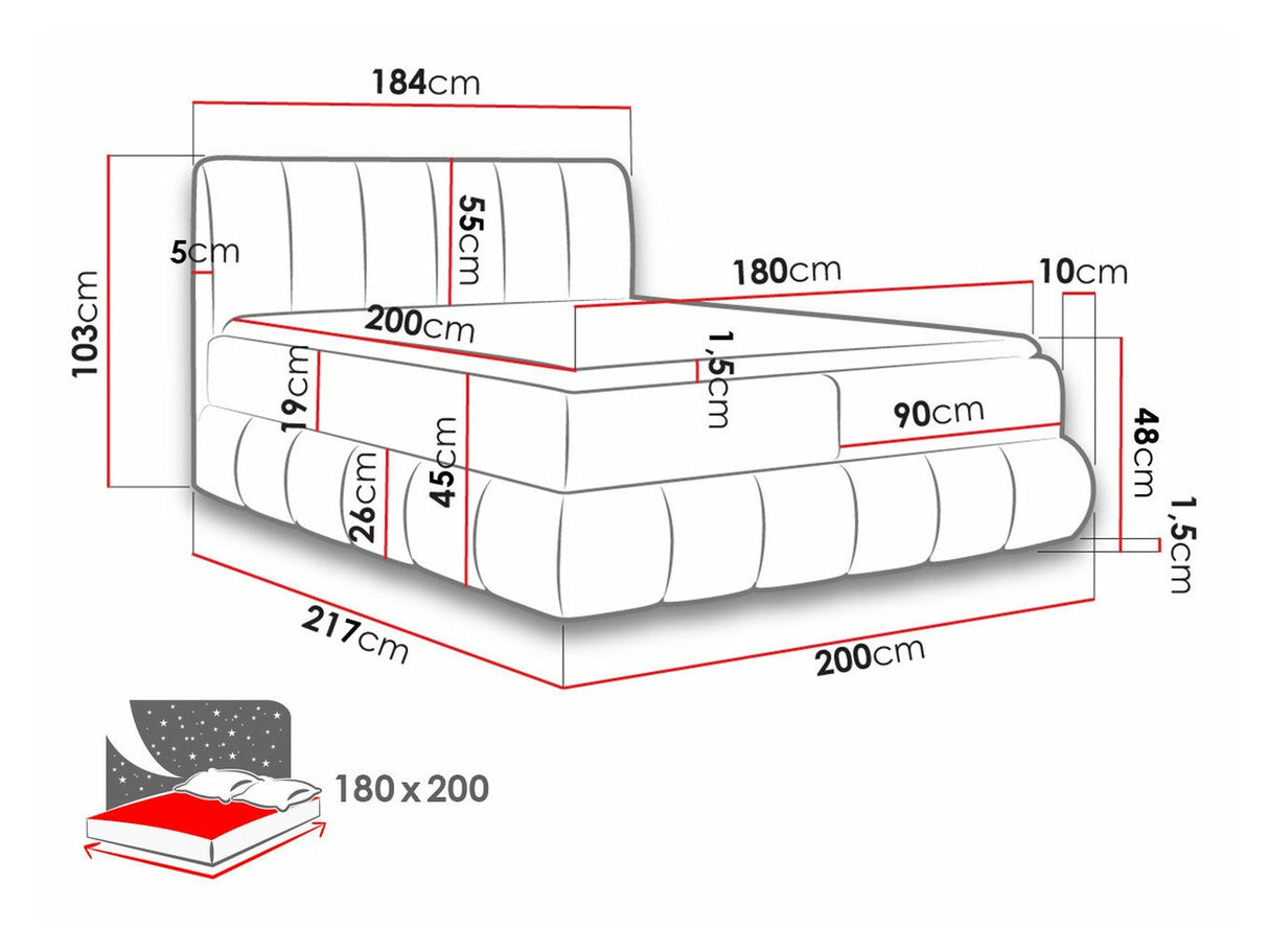 Kontinentālā gulta 353772