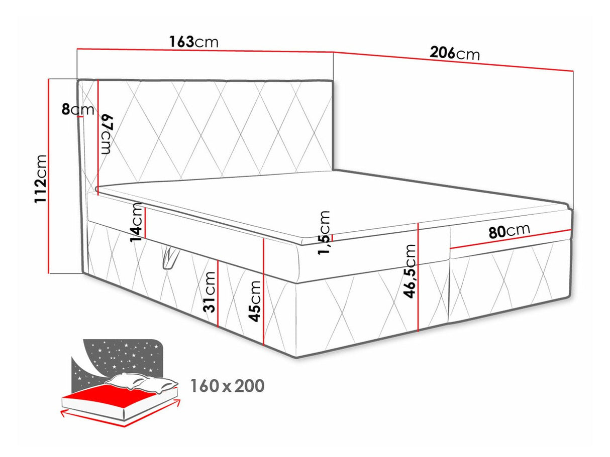 Kontinentālā gulta 481123