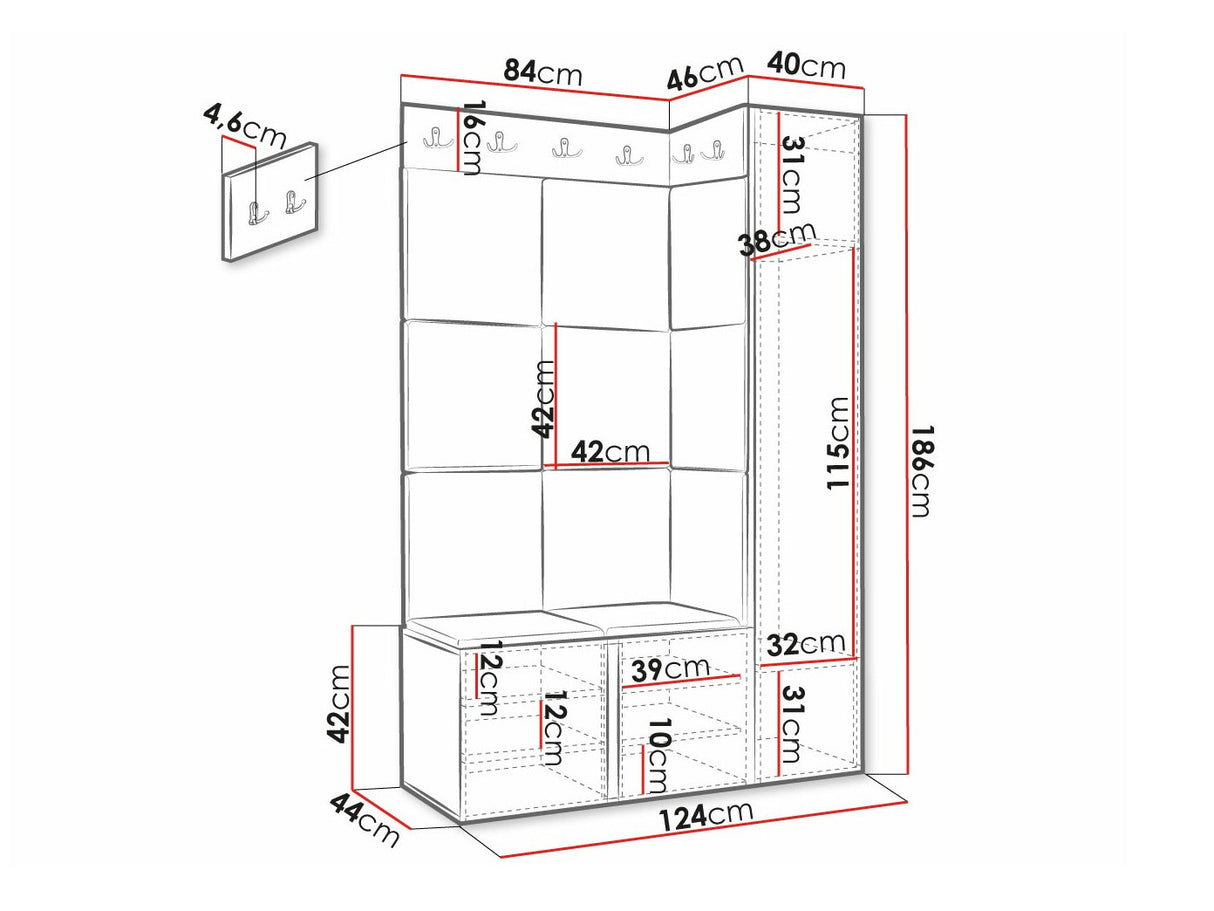 Priekšnama komplekts 481680