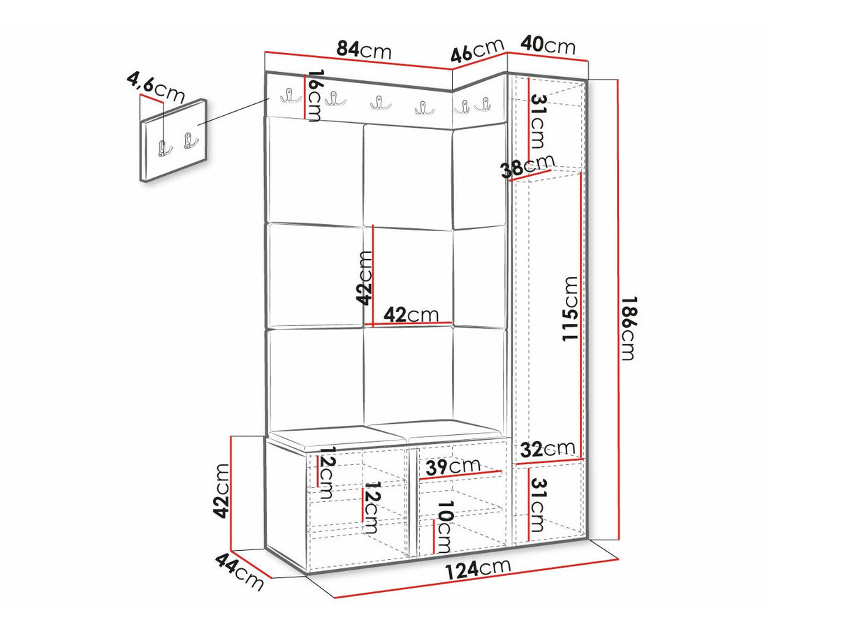 Priekšnama komplekts 481680