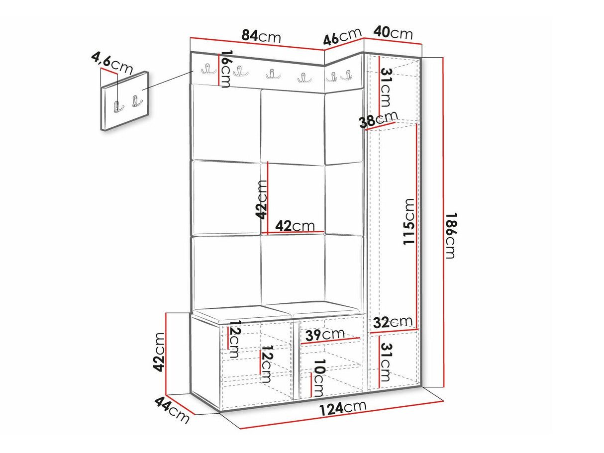 Priekšnama komplekts 481680