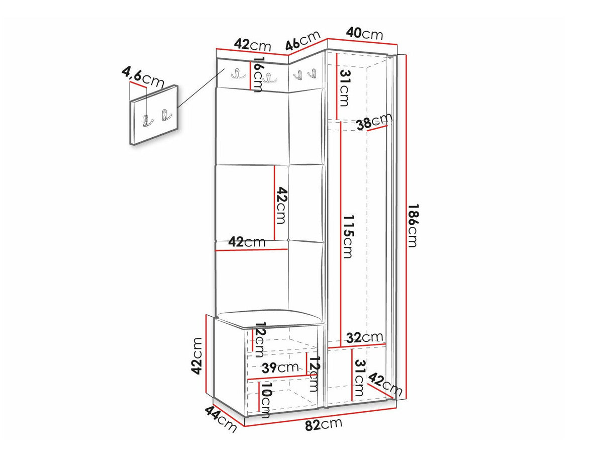 Priekšnama komplekts 481806