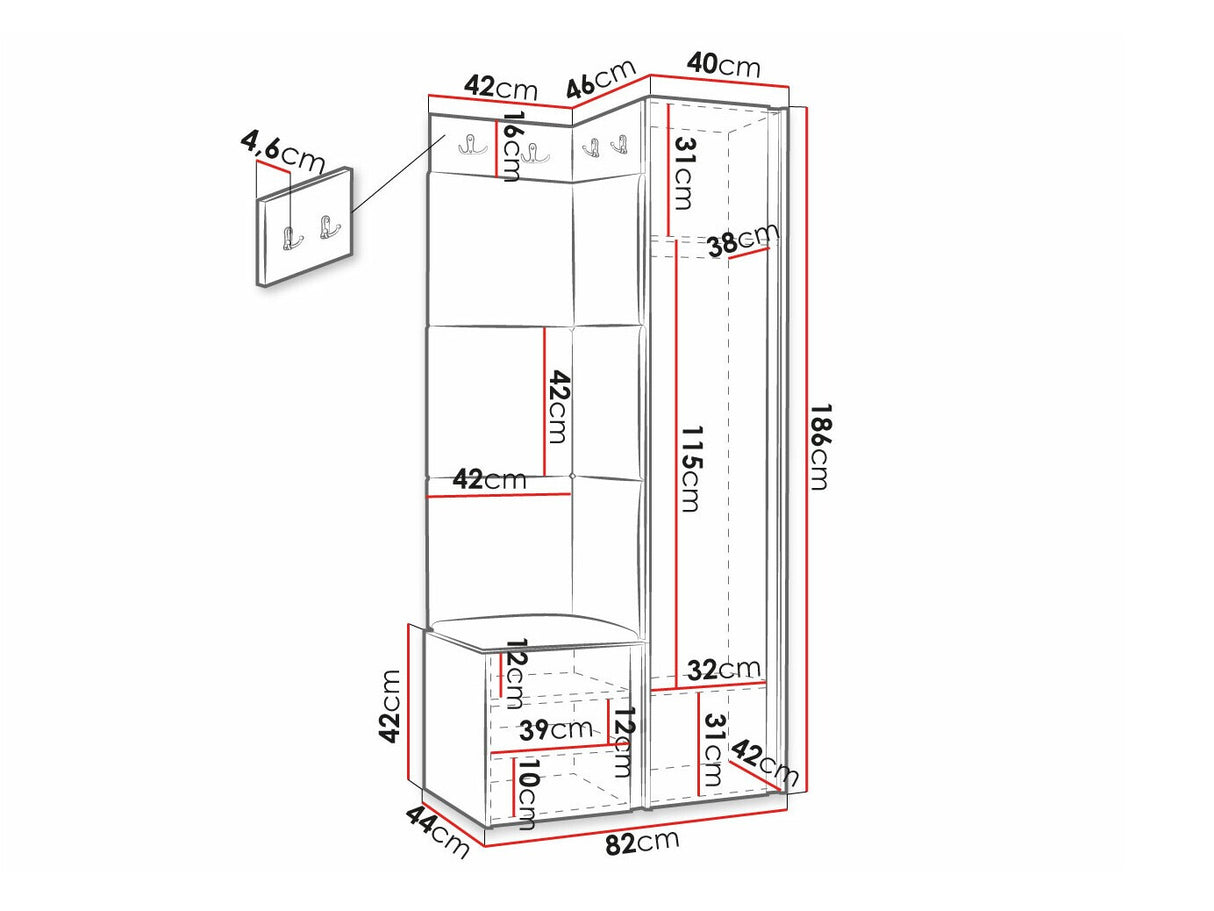 Priekšnama komplekts 481806