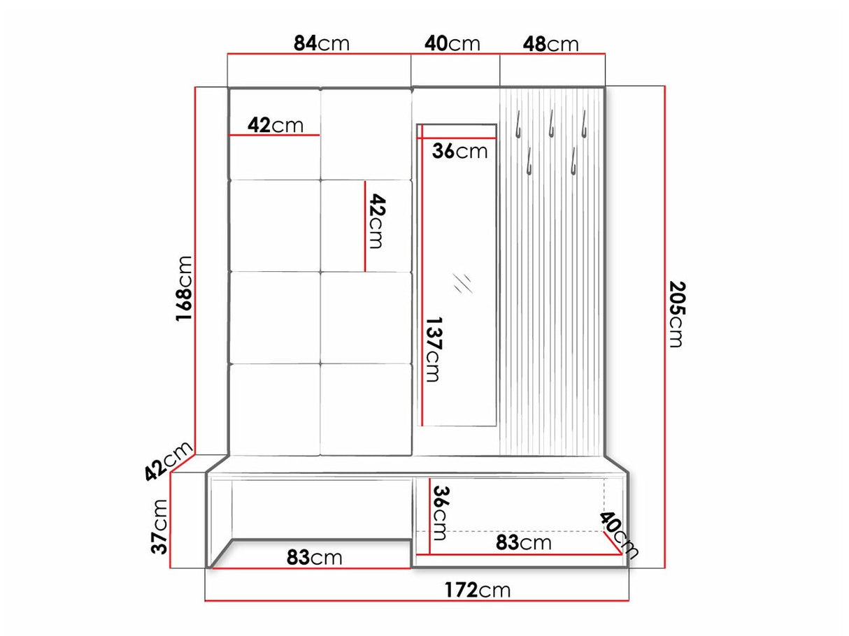 Priekšnama komplekts 469767