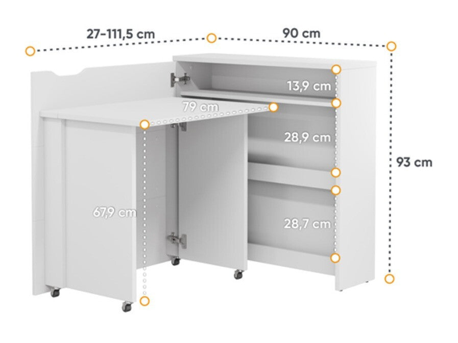 Stūra rakstāmgalds 493582