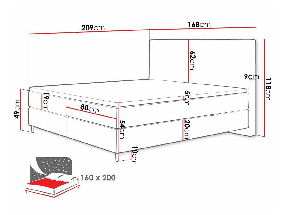 Kontinentālā gulta 493984