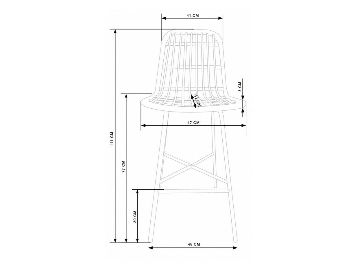 Bāra krēsls 313306