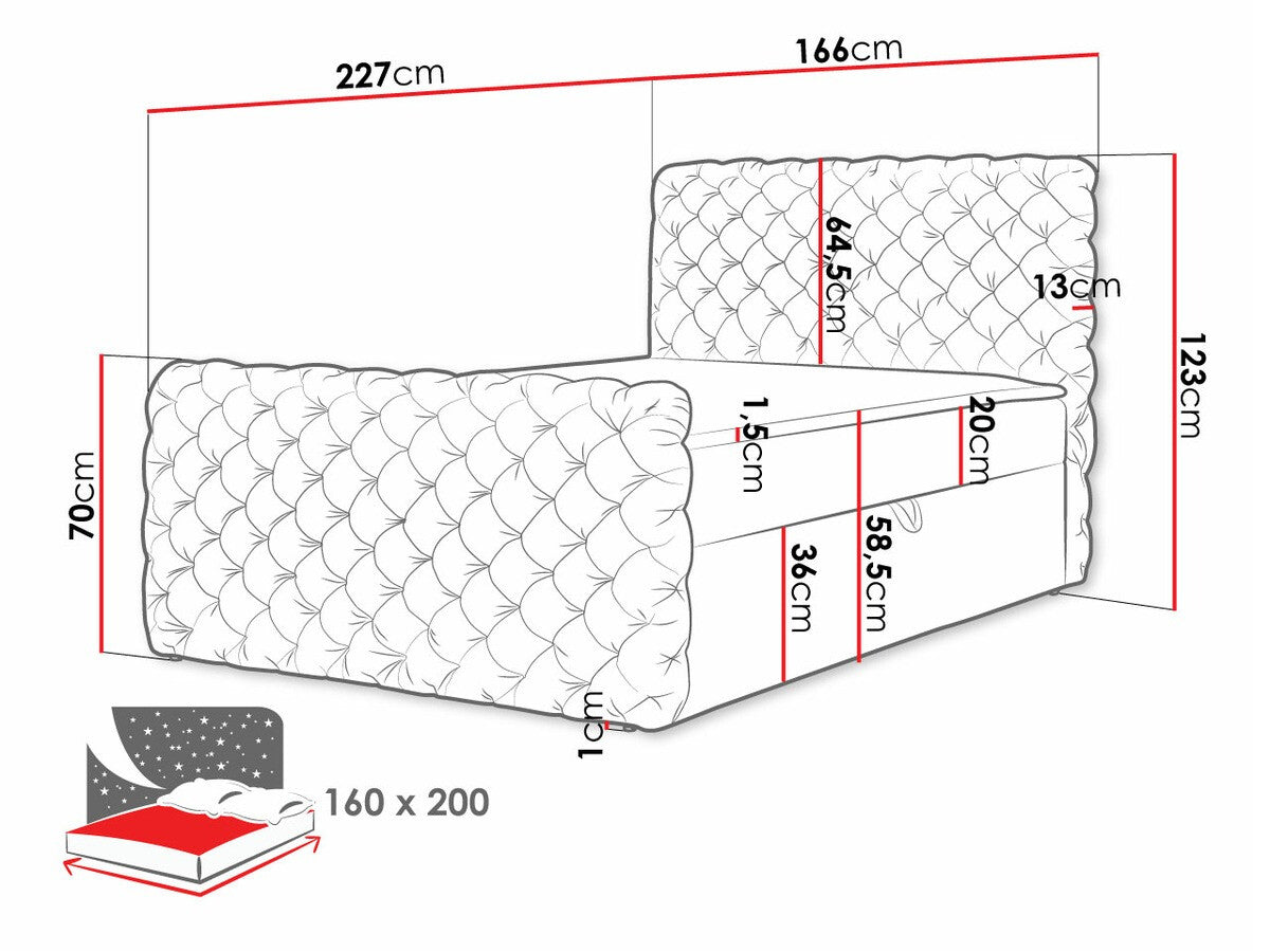 Kontinentālā gulta 494302