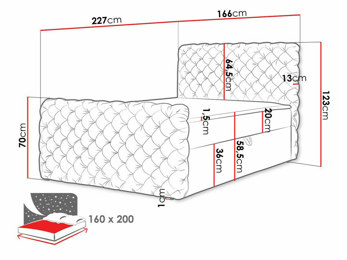 Kontinentālā gulta 494302