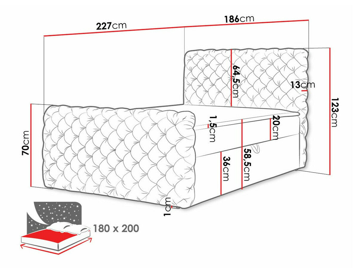 Kontinentālā gulta 494302