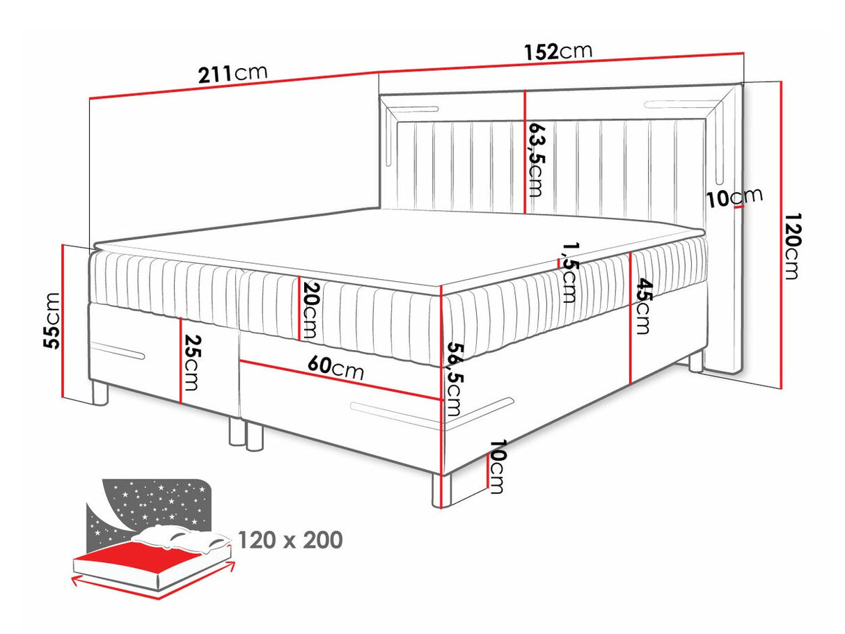 Kontinentālā gulta 494506