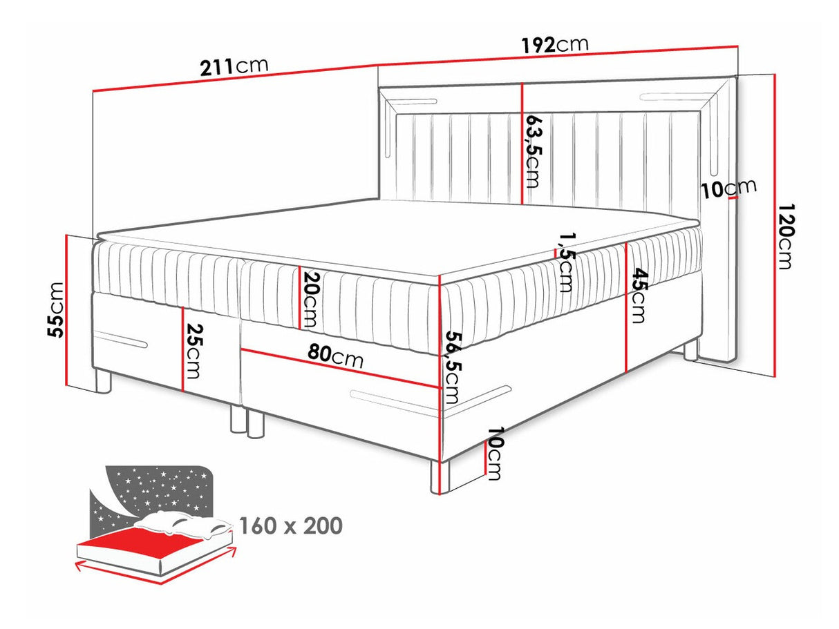 Kontinentālā gulta 494506