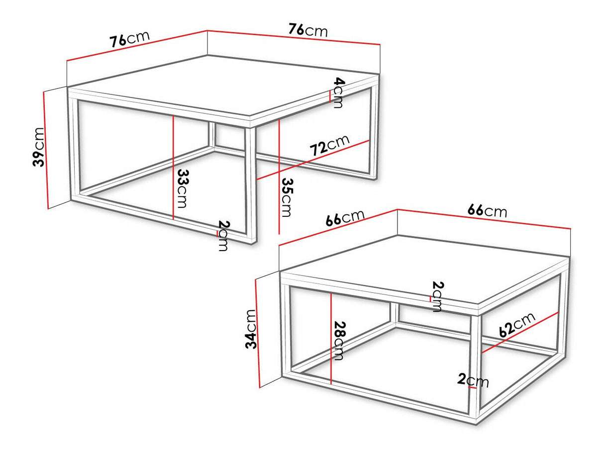 Žurnālu galdiņu komplekts 495046