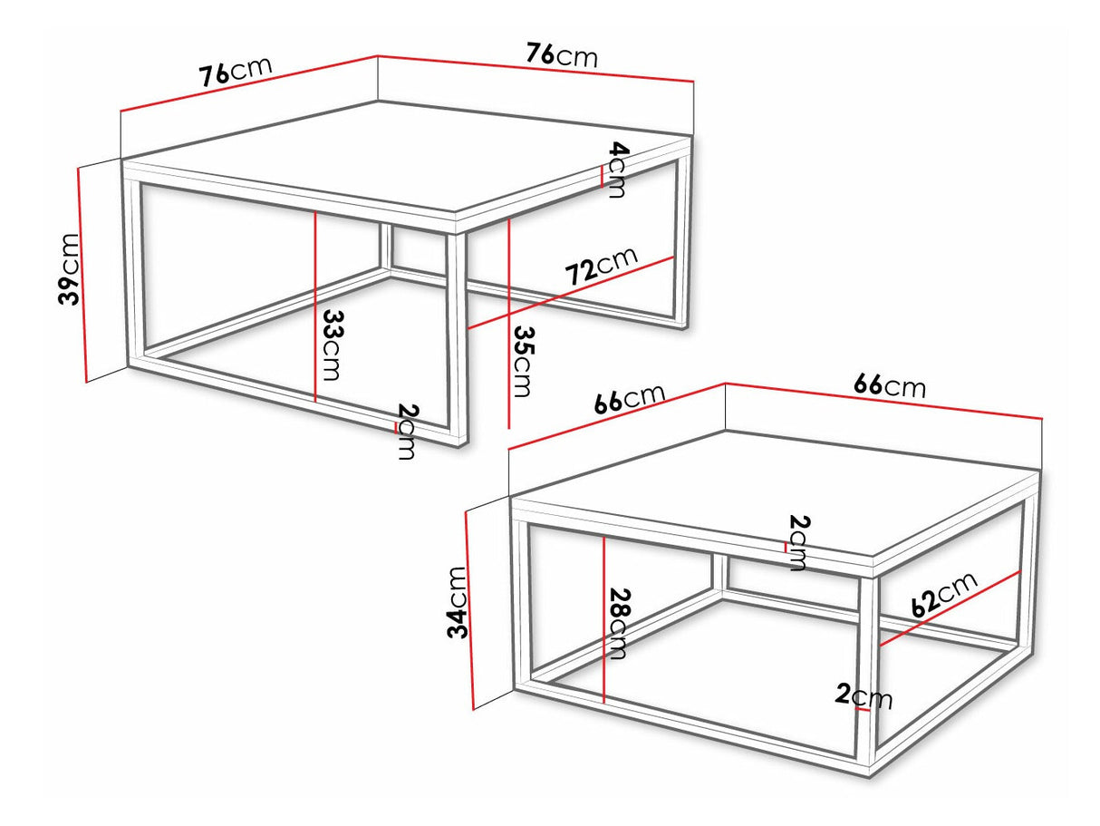 Žurnālu galdiņu komplekts 495056