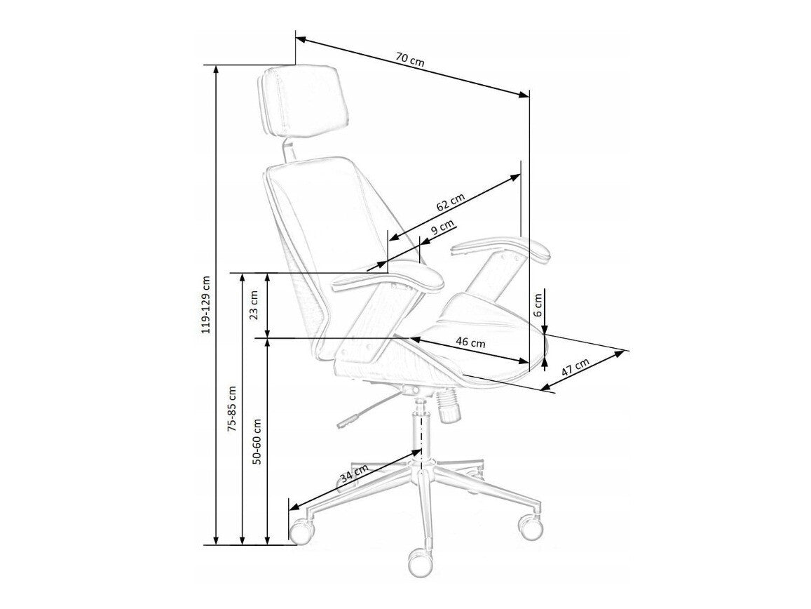 Biroja krēsls 500889