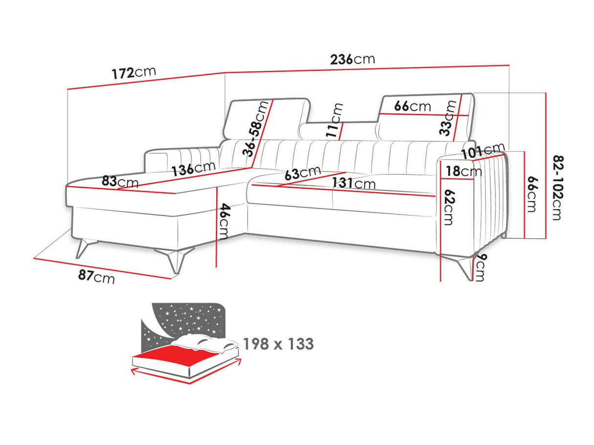 Stūra dīvāns 498366