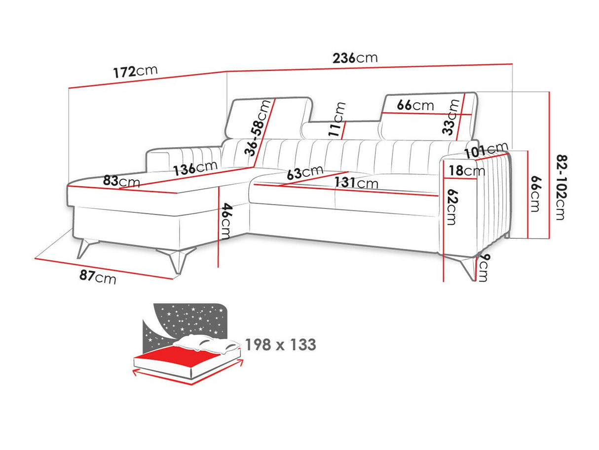 Stūra dīvāns 498366