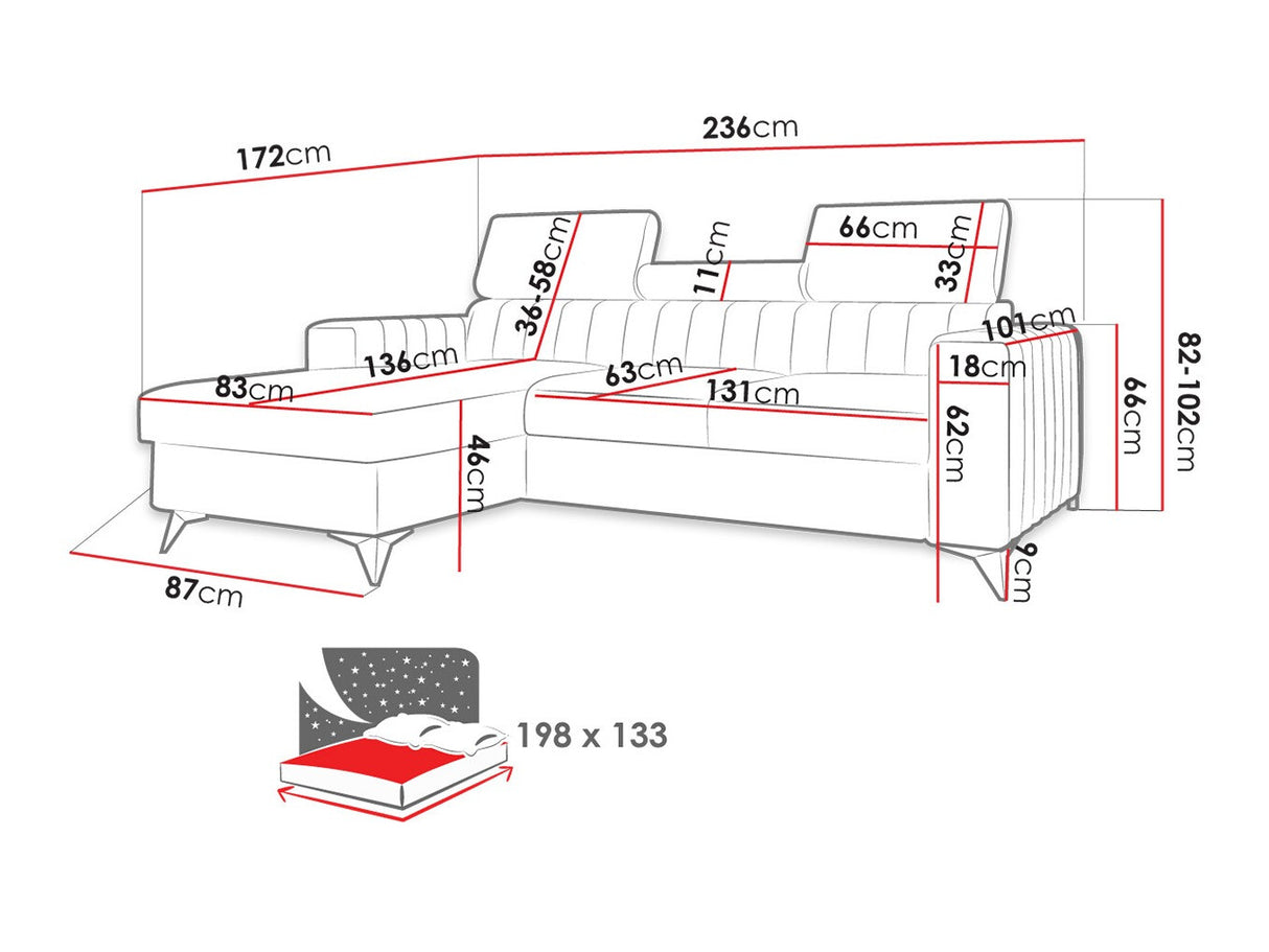 Stūra dīvāns 498366