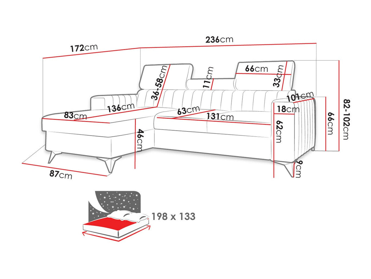 Stūra dīvāns 498366