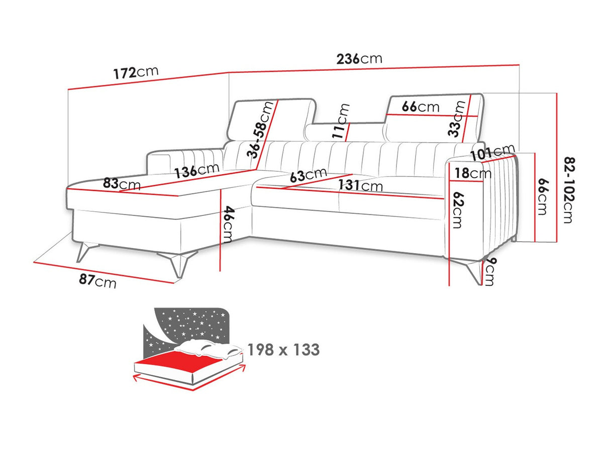 Stūra dīvāns 498366