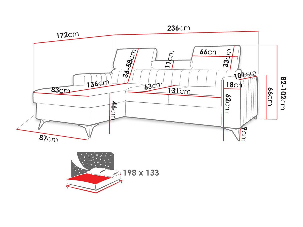 Stūra dīvāns 498366