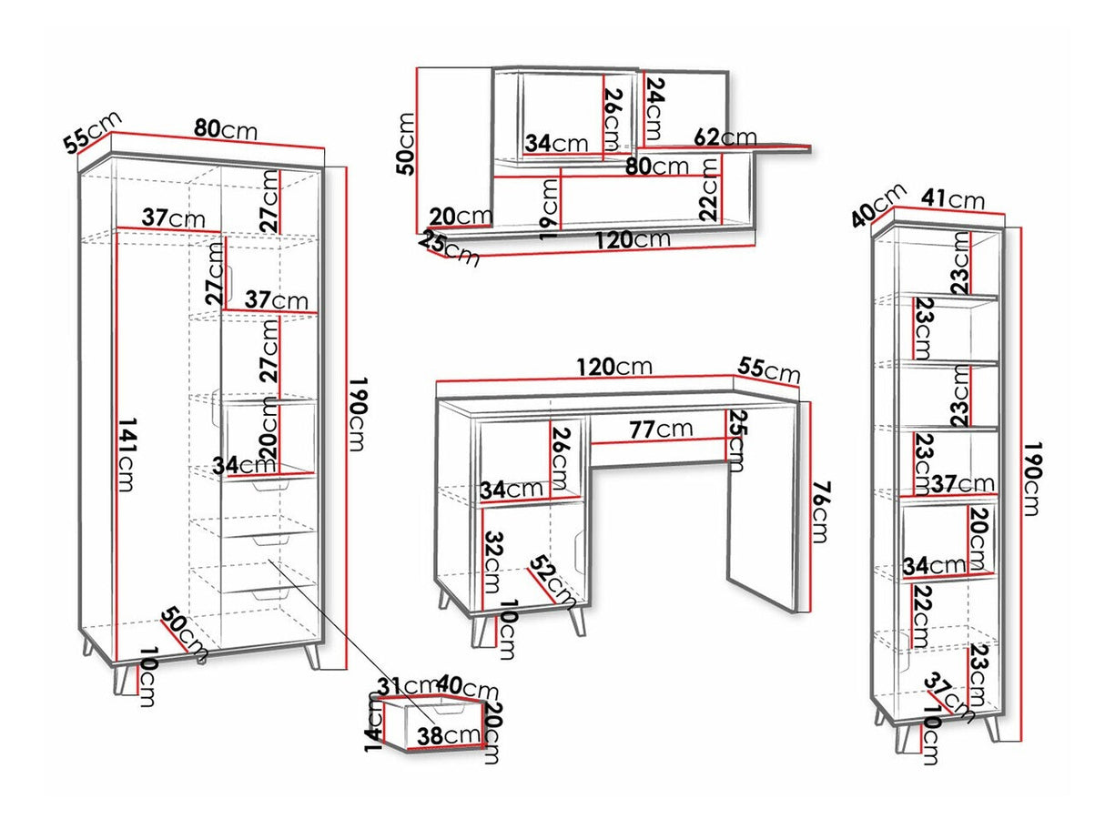 Mēbeļu komplekts 446058